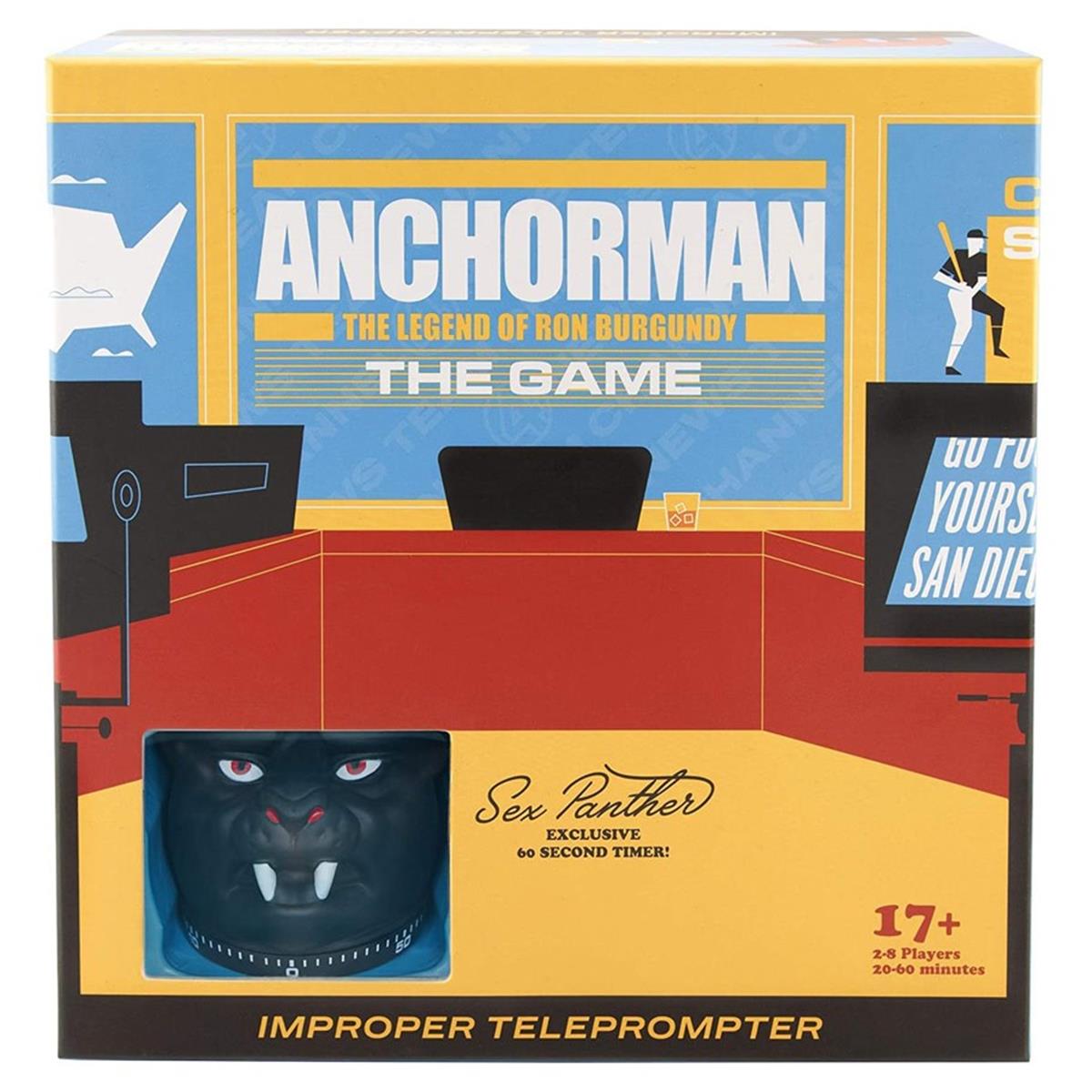 Picture of Barry & Jason Games BJG001 Anchorman the Game Board Game