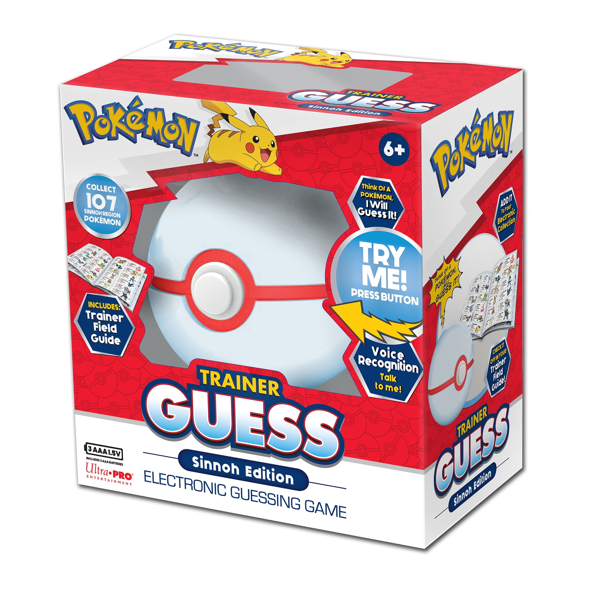 Pokemon Sinnoh Zanzoon Electronic Trainer Guess Board Game