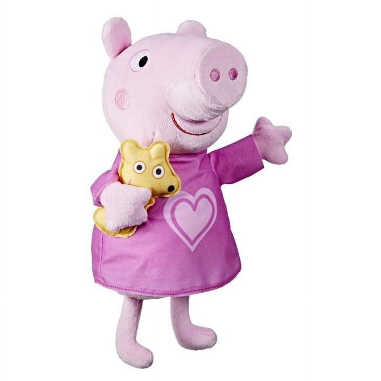 Picture of Hasbro HSBF3777 Peppa Pig Bedtime Lullabies Singing Plush Doll - Set of 2