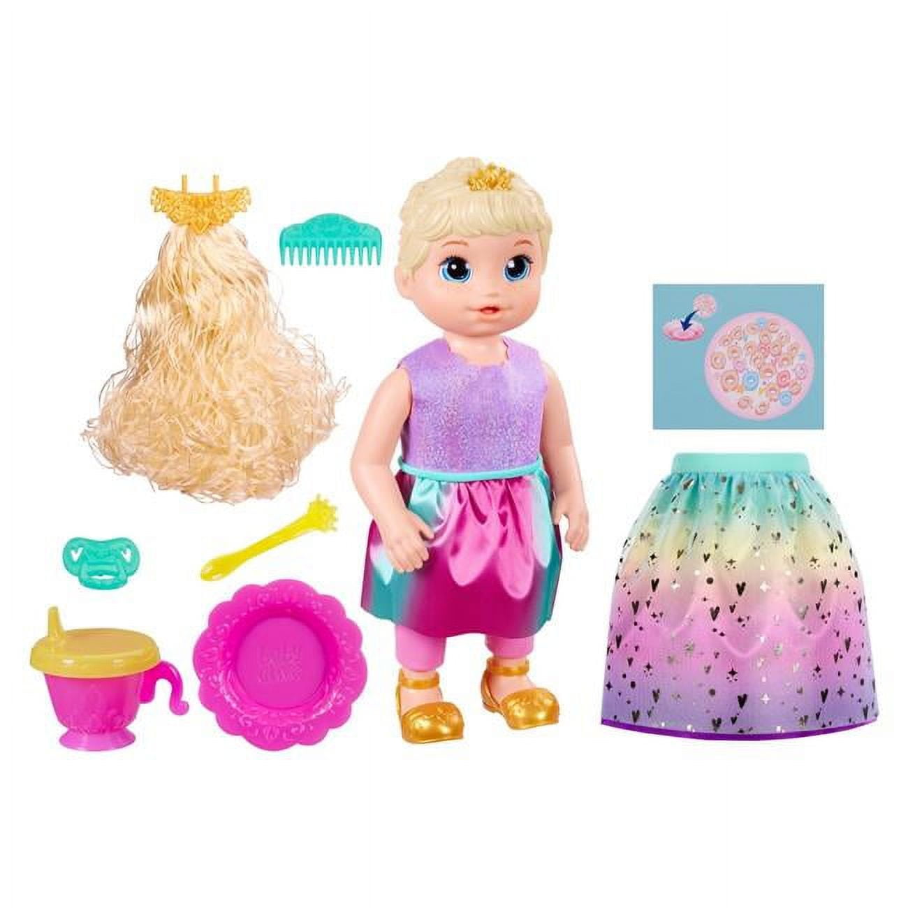 Picture of Hasbro HSBF5209 18 in. Baby Alive Princess Ellie Grows Up Doll, Assorted Color - Set of 2
