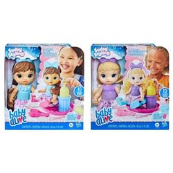 Picture of Hasbro HSBF5088 Baby Alive Sudsy Styling Doll&#44; Assorted Color - Set of 2