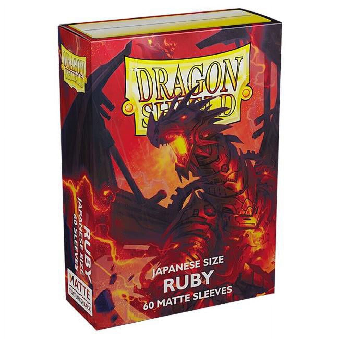 Dragon Shield Japanese Deck Protector Matte Ruby Card Accessories