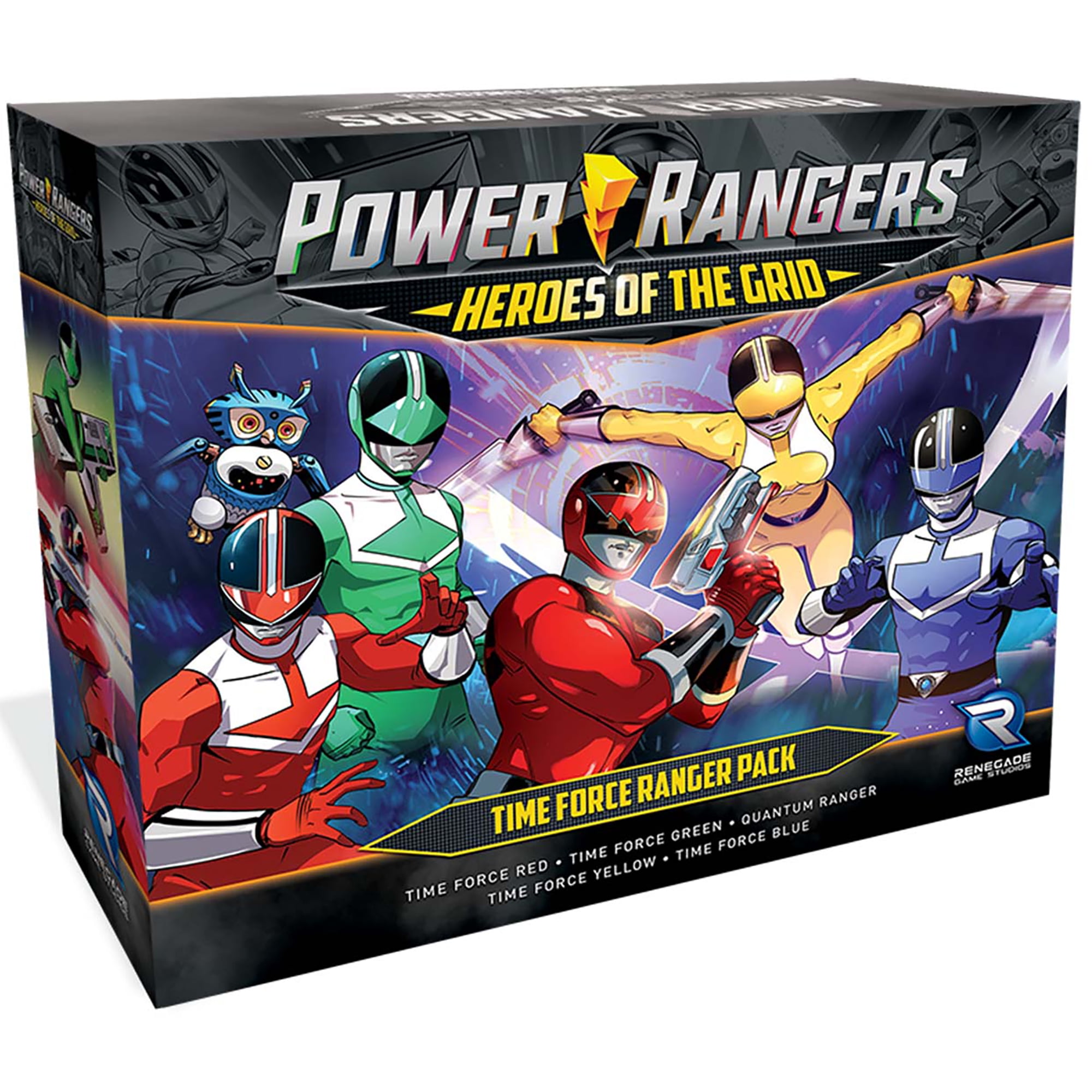 Picture of Renegade Game Studios REN02320 Power Rangers Heroes of The Grid Time Force Ranger Board Game