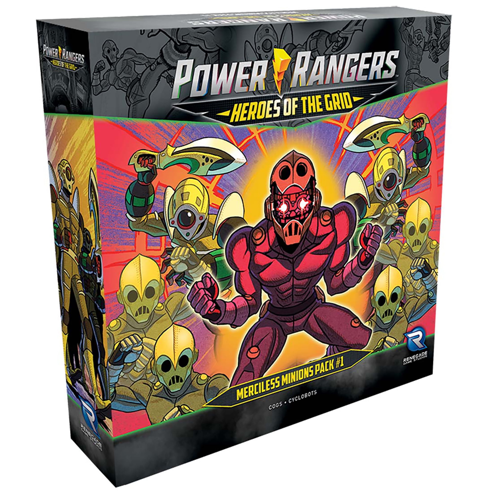 Picture of Renegade Game Studios REN02321 Power Rangers Heroes of The Grid Merciless Minions Board Game