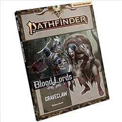 PZO90182 Pathfinder 2nd Edition Adventure Path Graveclaw Blood Lords Book