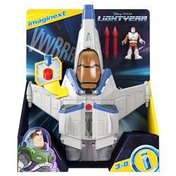 Picture of Fisher-Price MTTHGT26 Imaginext Deluxe Spaceship Action Figure - 2 Piece