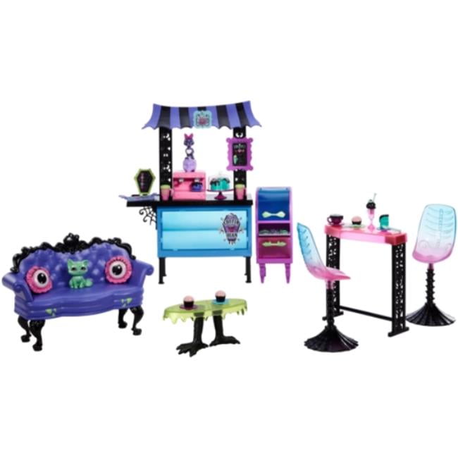 MTTHHK65 Monster High Bean Cafe Lounge Playset - 2 Piece -  Mattel