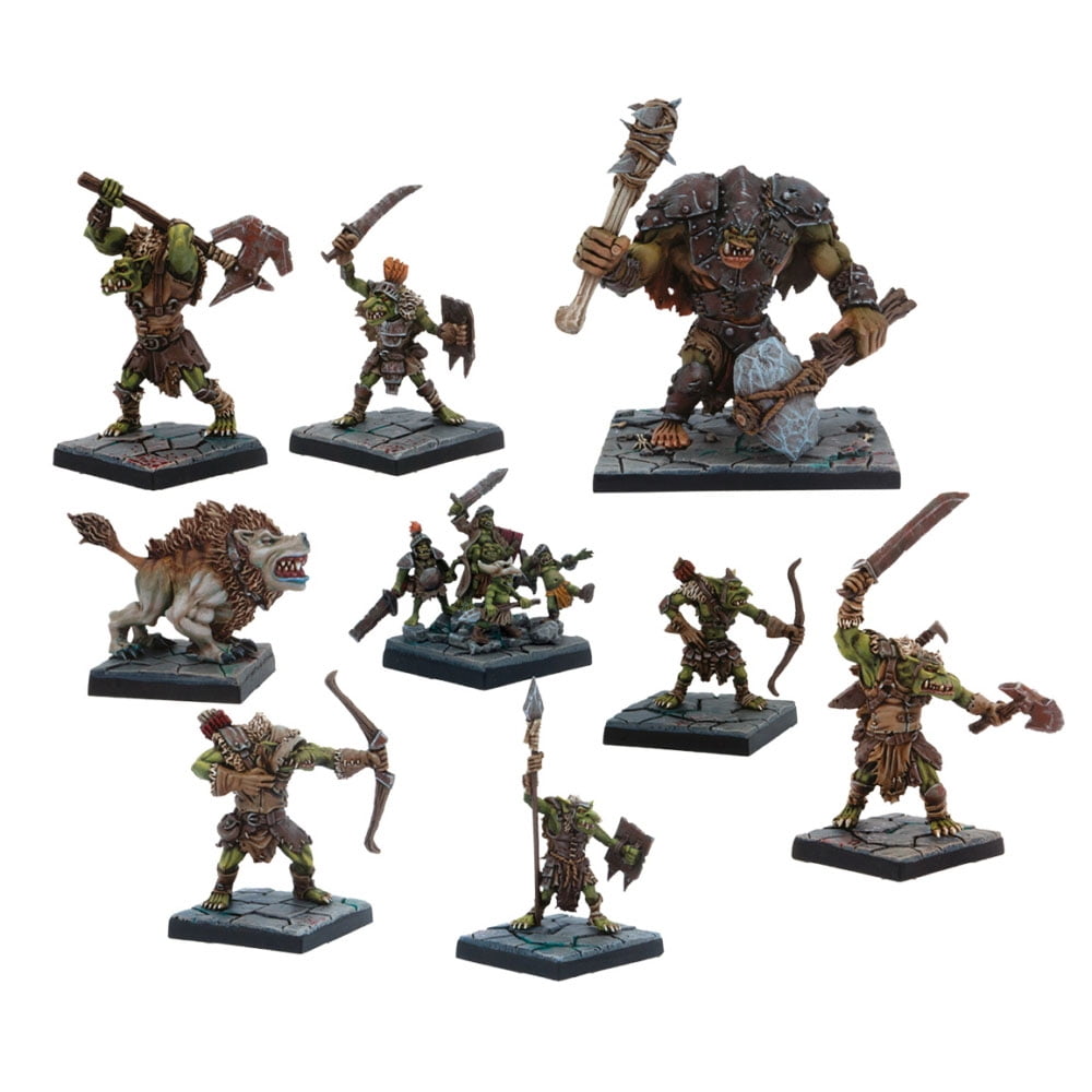 Picture of Mantic Entertainment MGCTC188 Green Rage Miniatures Set