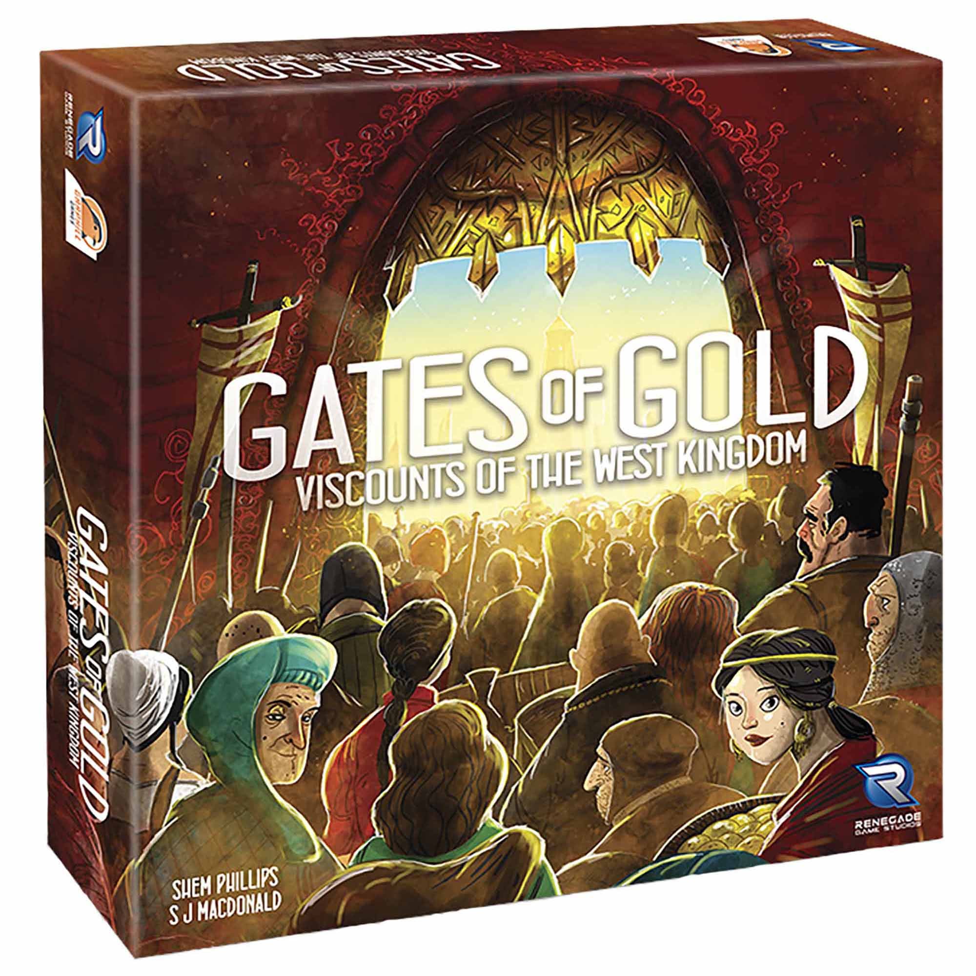 Picture of Renegade Game Studios REN02256 Viscounts of the West Kingdom - Gates of Gold Expansion
