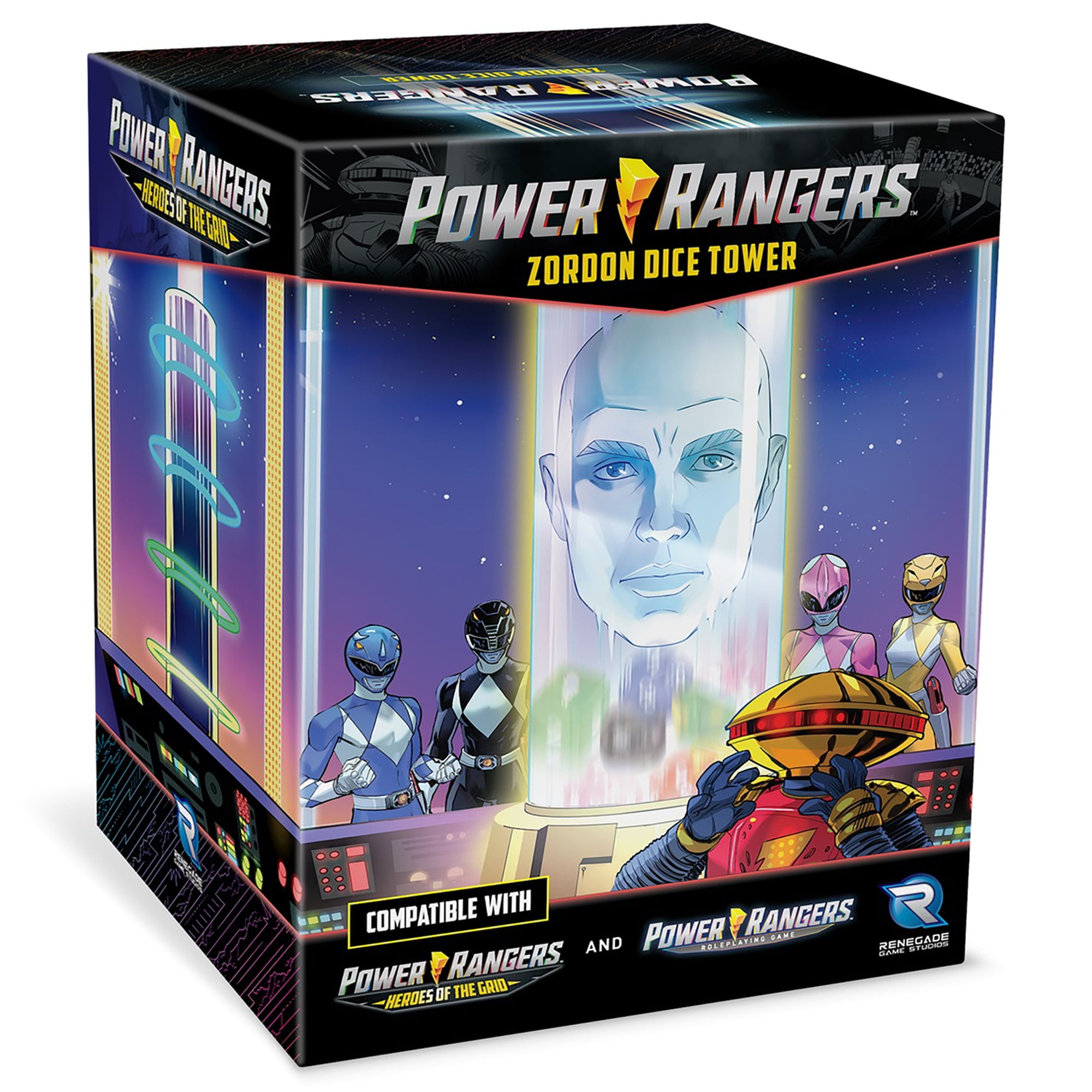 Picture of Renegade Game Studios REN02322 Power Rangers Zordon Dice Tower