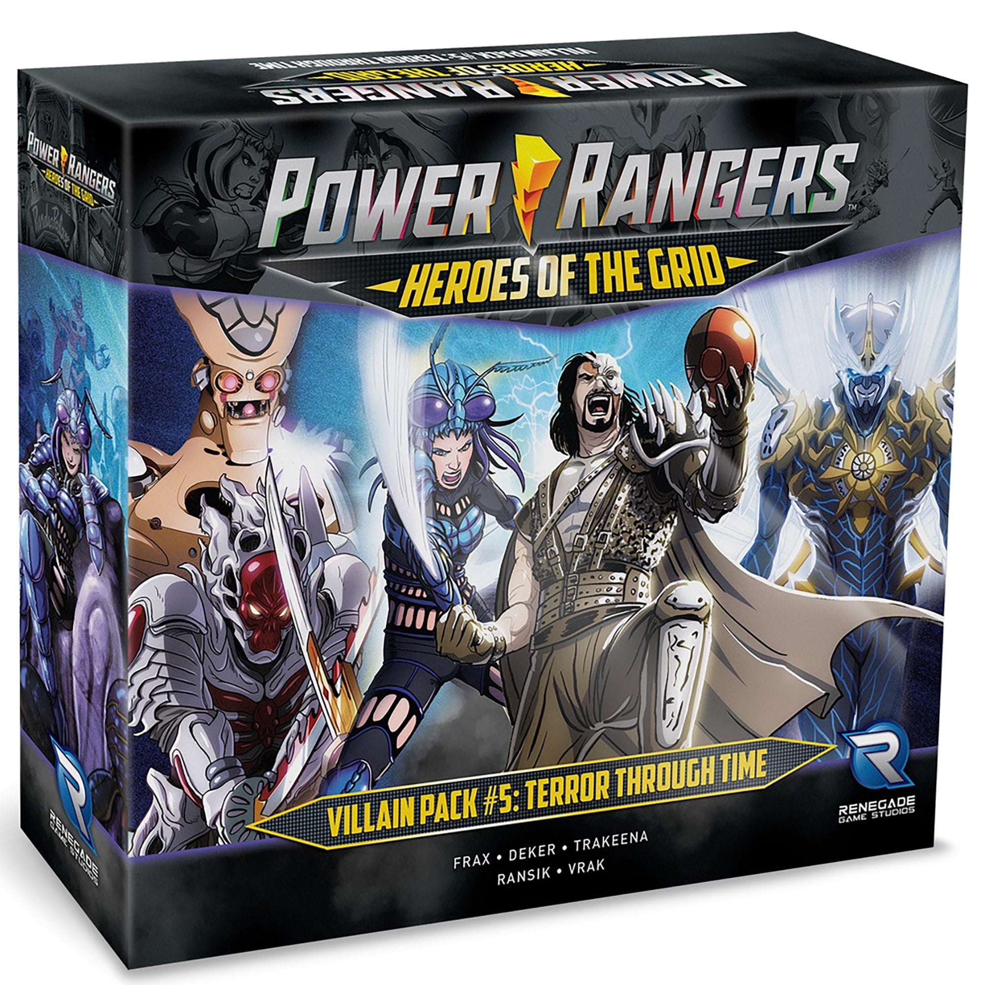 Picture of Renegade Game Studios REN02324 No 5 Power Rangers Heroes of the Grid -Villain Pack