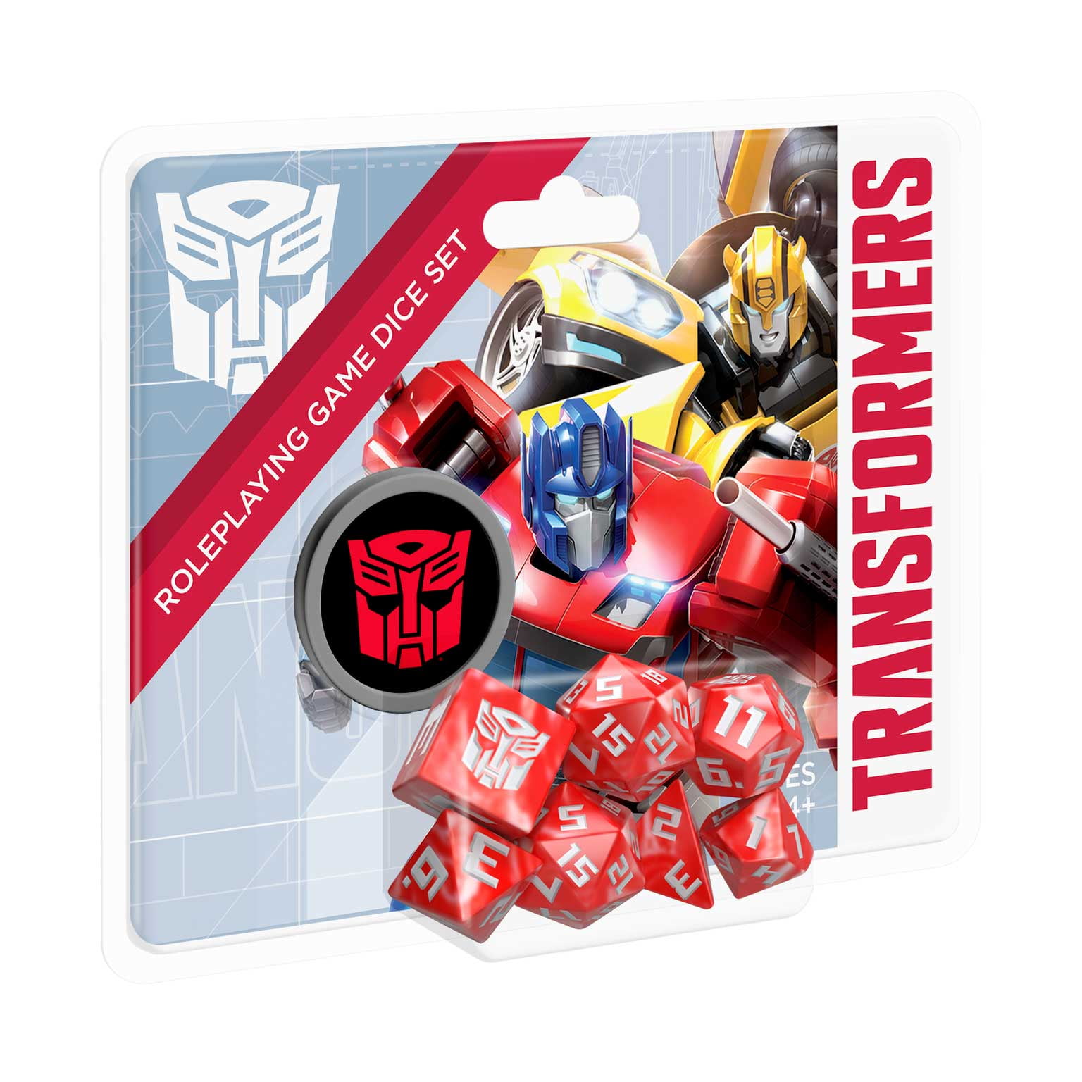 Picture of Renegade Game Studios REN02380 Transformers Roleplaying Dice Set