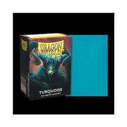 ATM11055 DS Atebeck Deck Protector, Matte Turquoise - 100 Piece