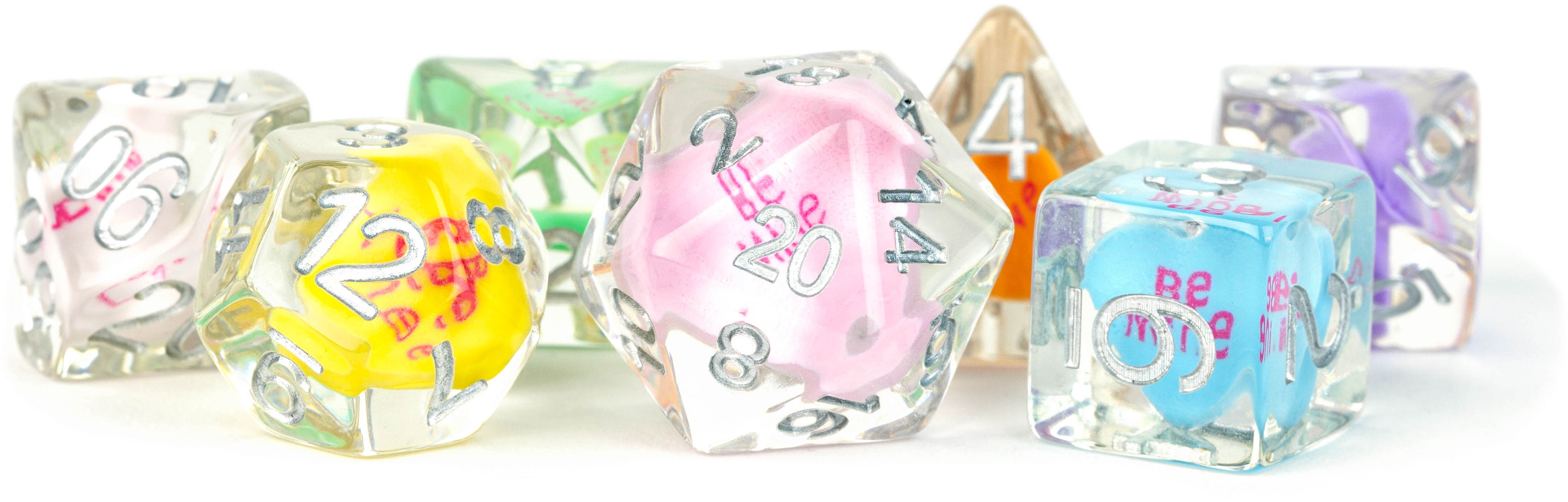 Love Dice - Set of 7