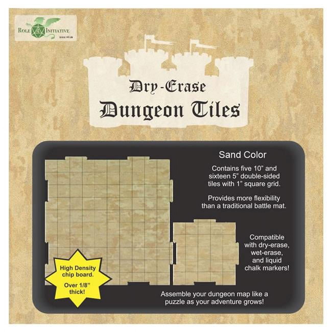 Picture of Role 4 Initiative R4I45053 Dungeon Tiles Sand Color Combo Pack Role Playing Game