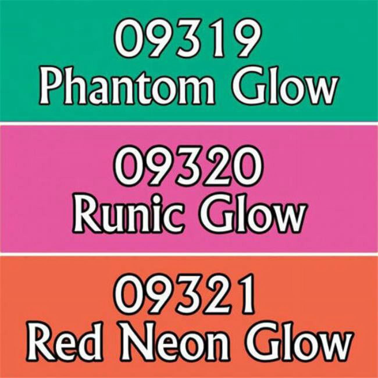 REM09811 MSP Core Colors Paint, Glows Triad