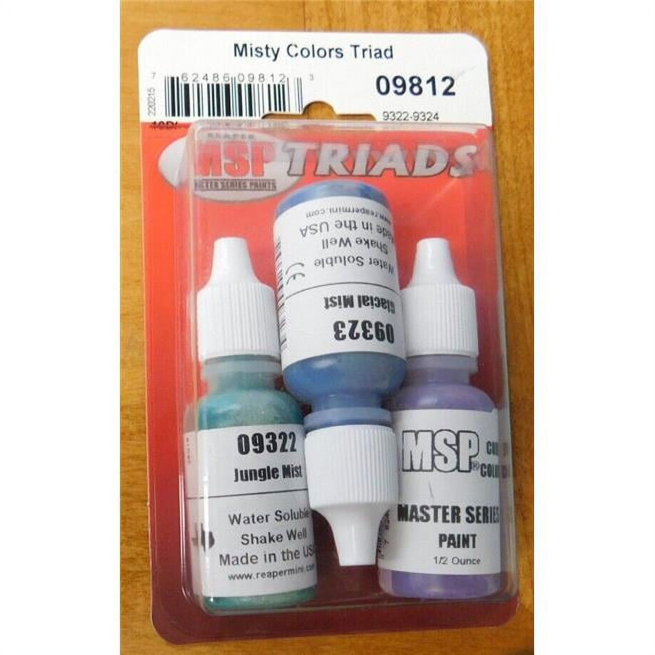 MSP Core Colors Paint, Misty Colors Triad