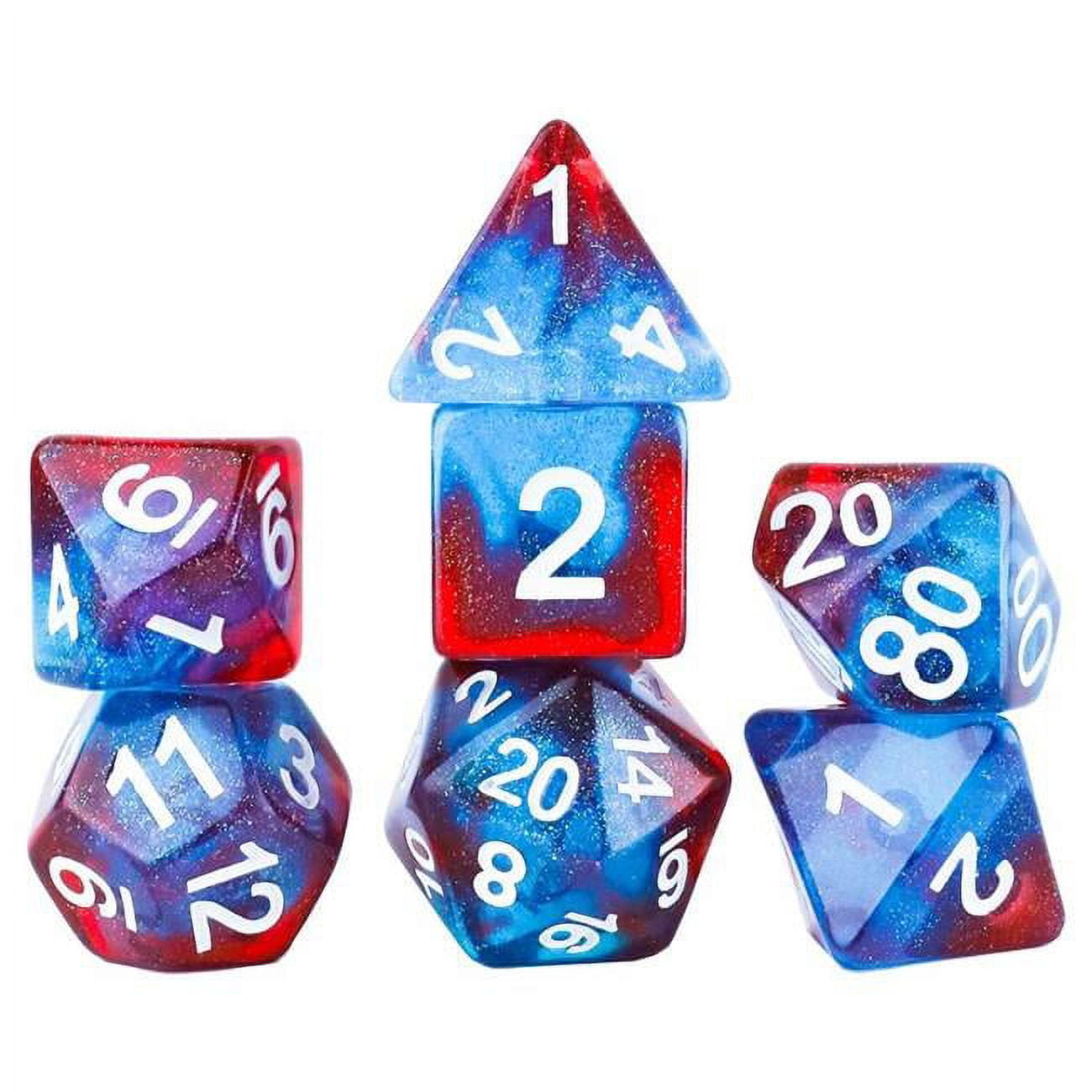 Celestial Starry Skies Dice - Set of 7