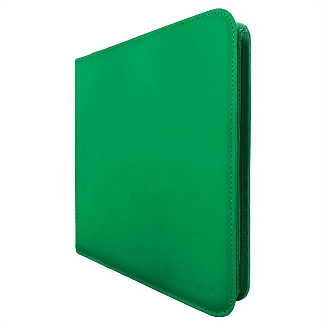 12-Pocket PRO Zippered Vivid Binder, Green