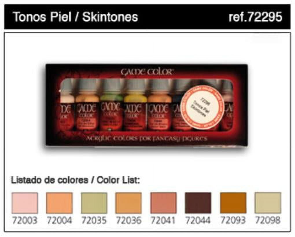MC Skin Tones Paint - Set of 8