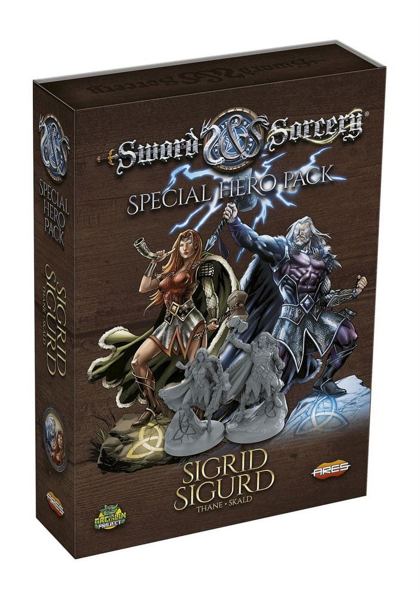 Picture of Ares Games AREGRPR205 Sword & Sorcery Thane & Skald Hero Pack Board Game
