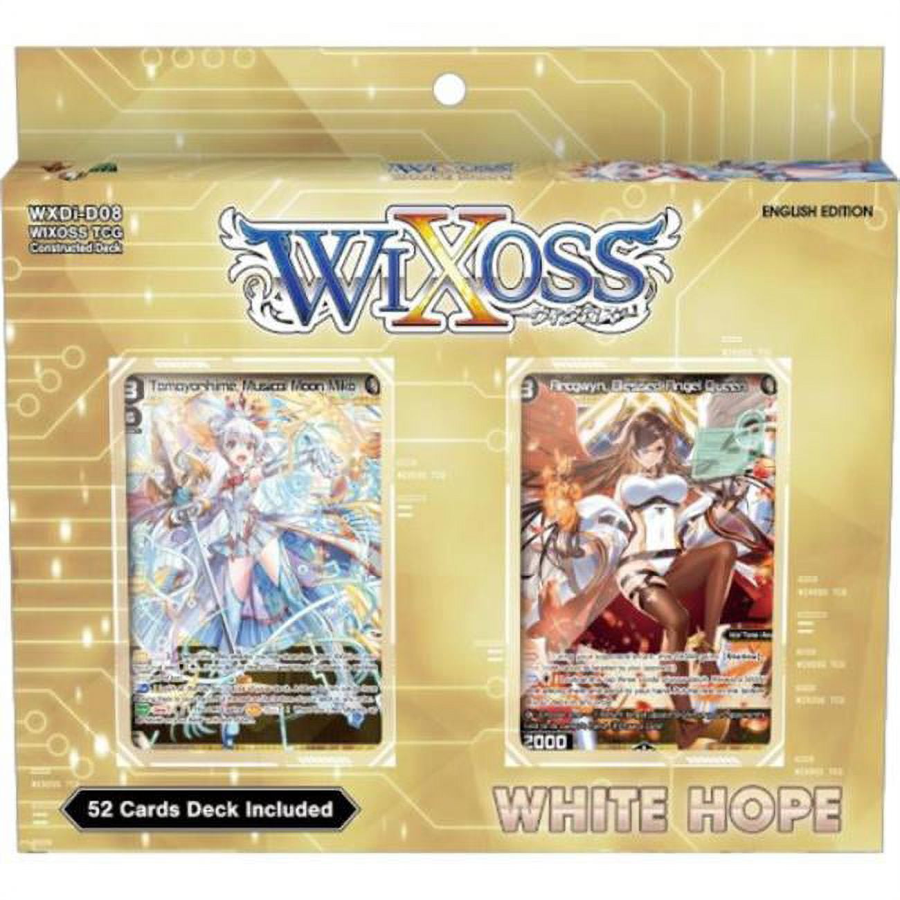 TKRWXDID08 Wixoss - White Hope Costructed Deck Card Game -  Takara Tomy