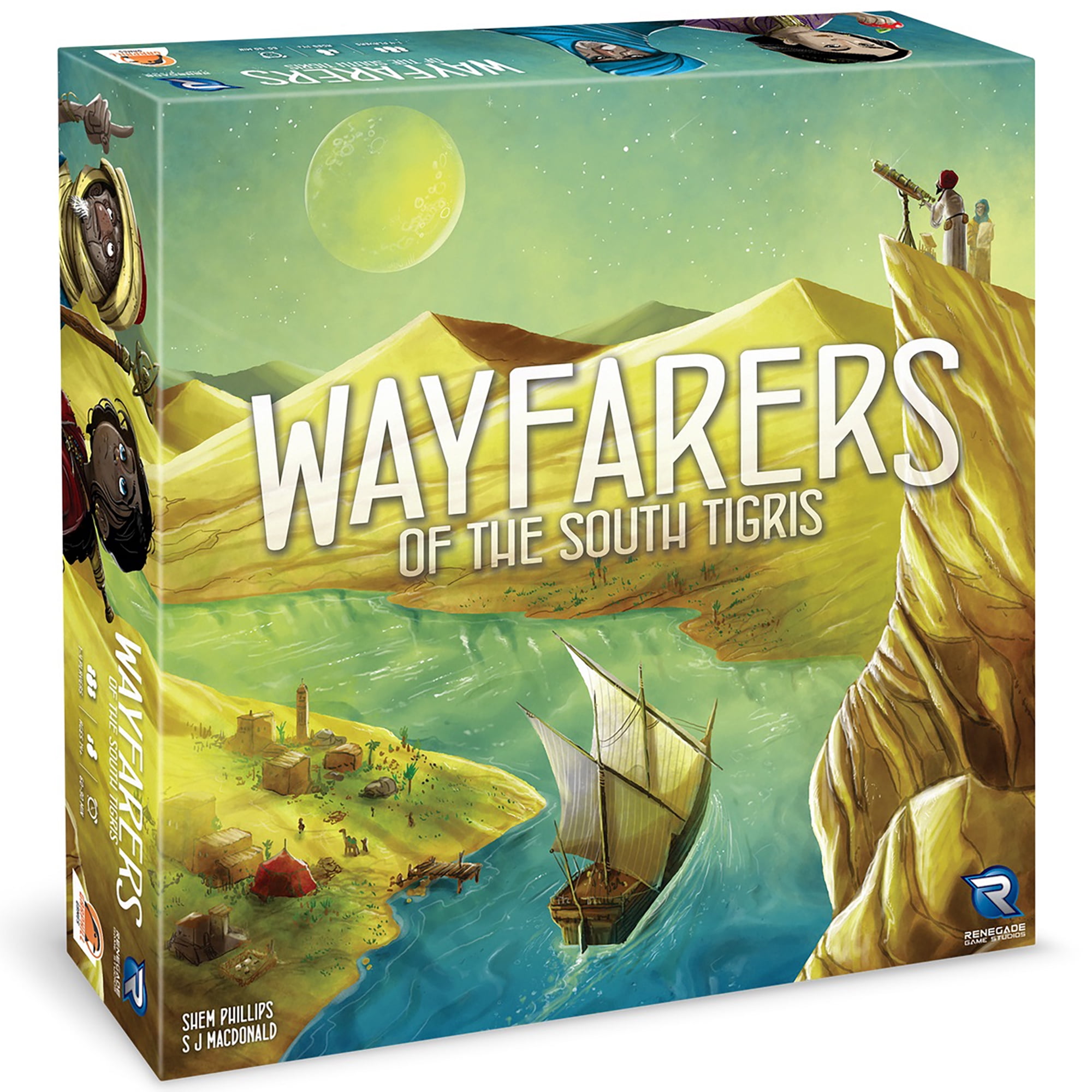 Picture of Renegade Game Studios REN02509 Wayfarers of the South Tigris Board Game