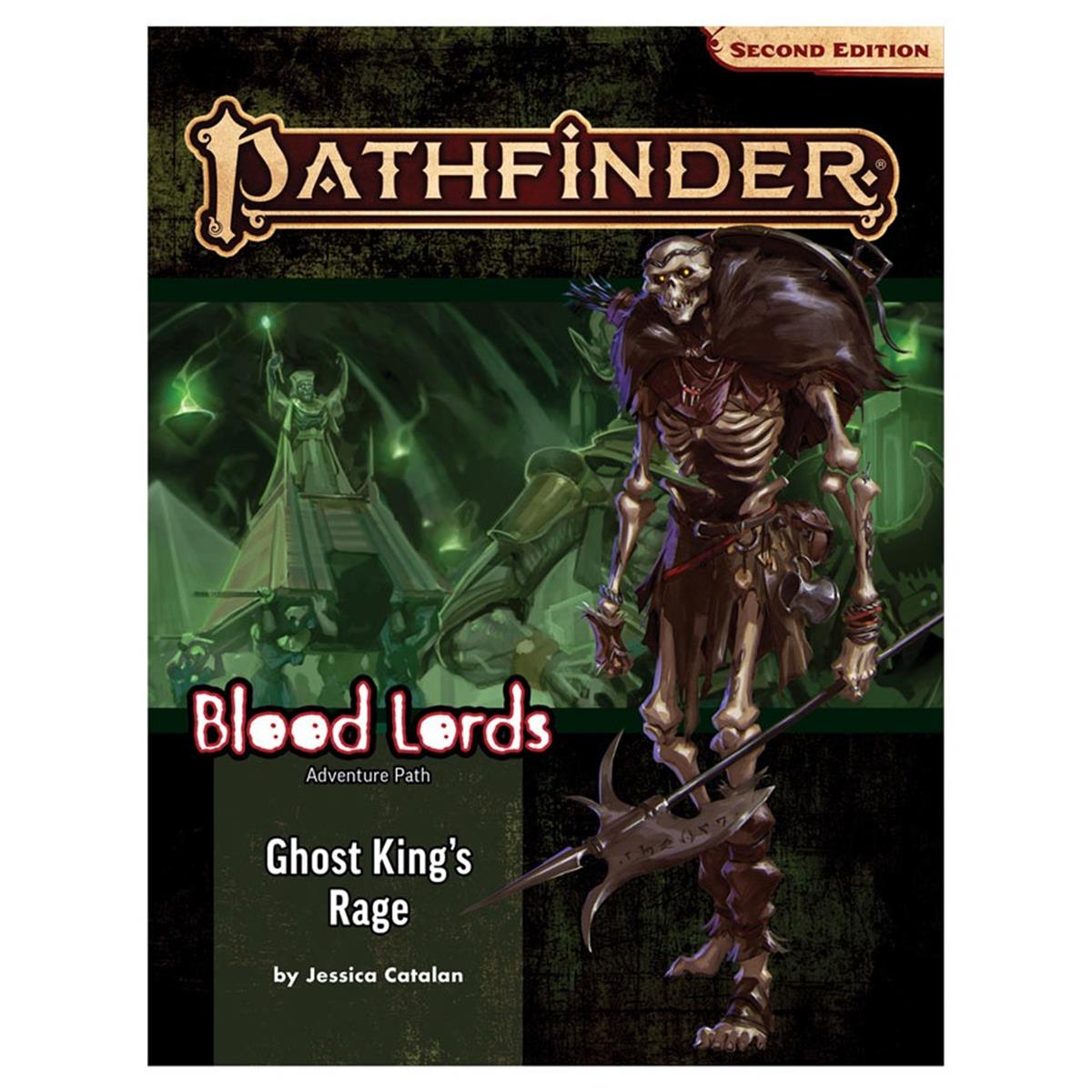 PZO90186 Pathfinder 2E RPG Ghost Kings Rage Blood Lords 6 of 6 Book