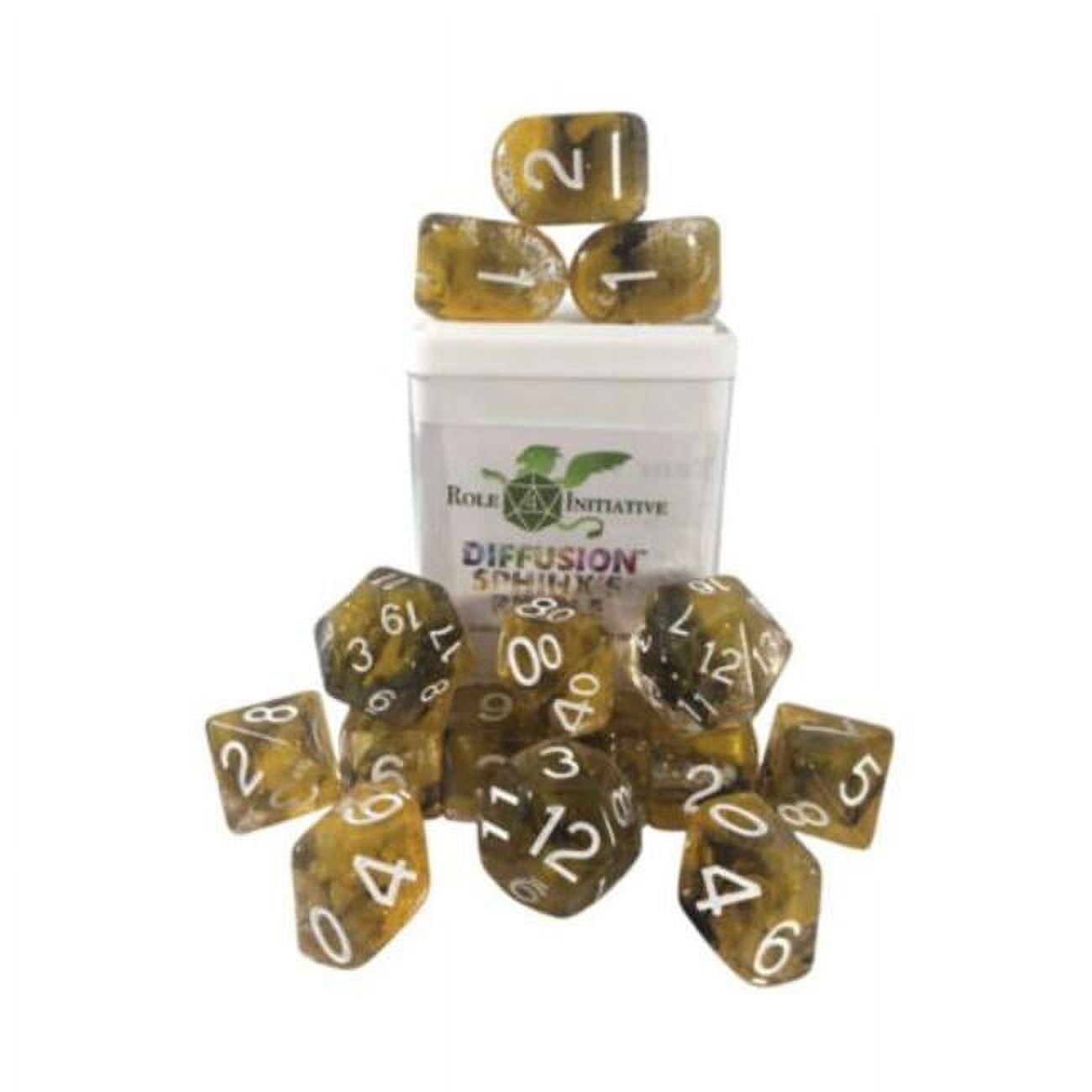 Picture of Role 4 Initiative R4I50538-FC-S Diffusion Sphinxs Riddle SPR Dice, Set of 15