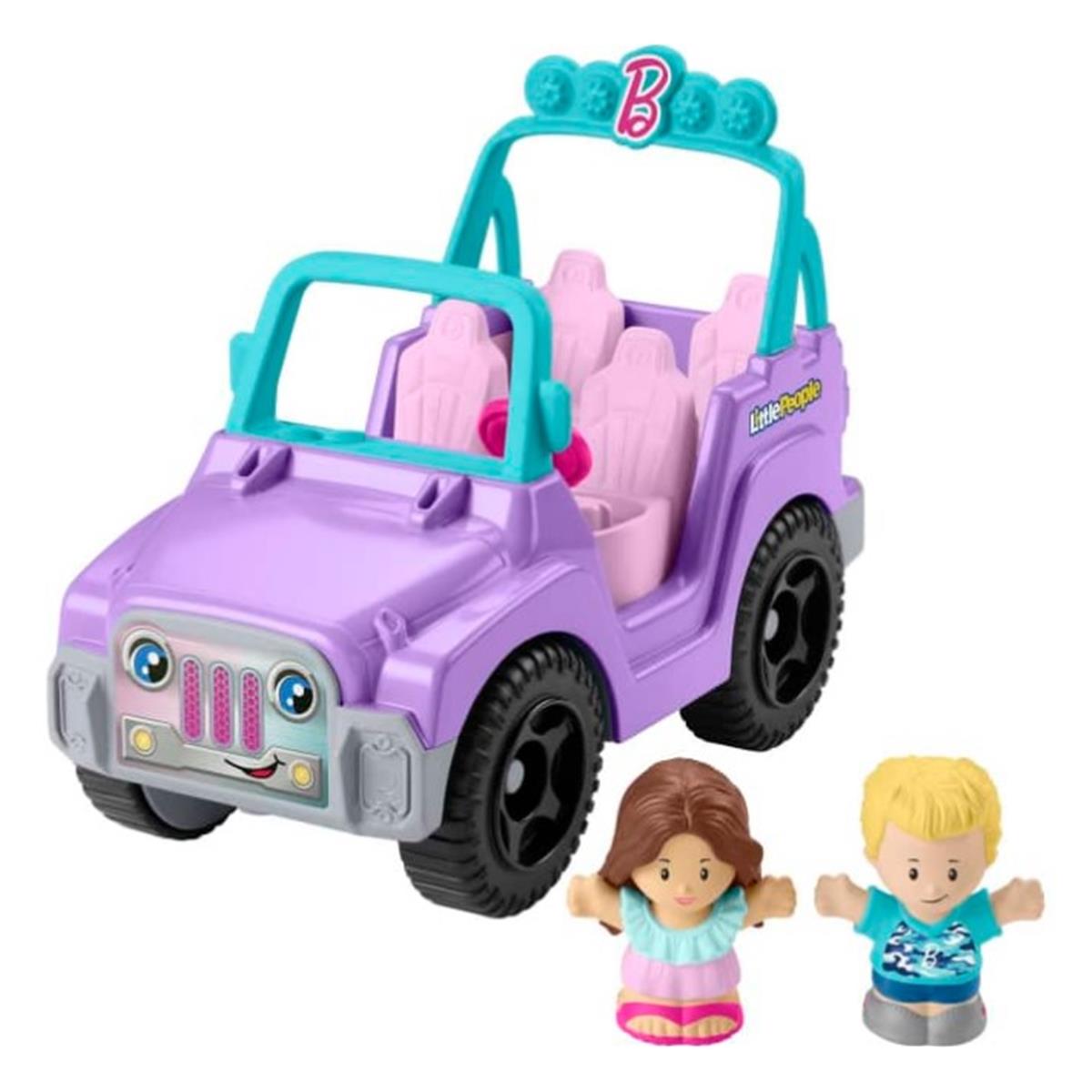 Picture of Fisher-Price MTTHJW77 Little People Barbie Cruiser Toys, Pack of 2