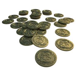 Picture of Archona Games ARQ104 Magna Roma Metal Coins Set Roleplaying Game