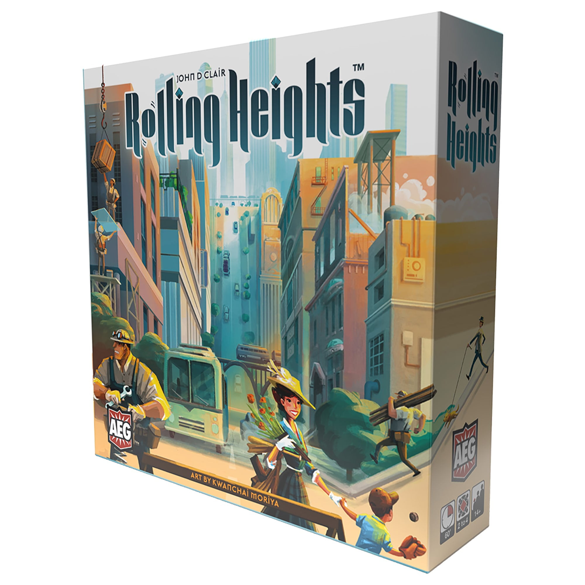 Picture of Alderac Entertainment Group AEG7085 Rolling Heights Board Game