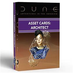 MUH060192 Dune Role Playing Games Architect Asset Deck Card Game