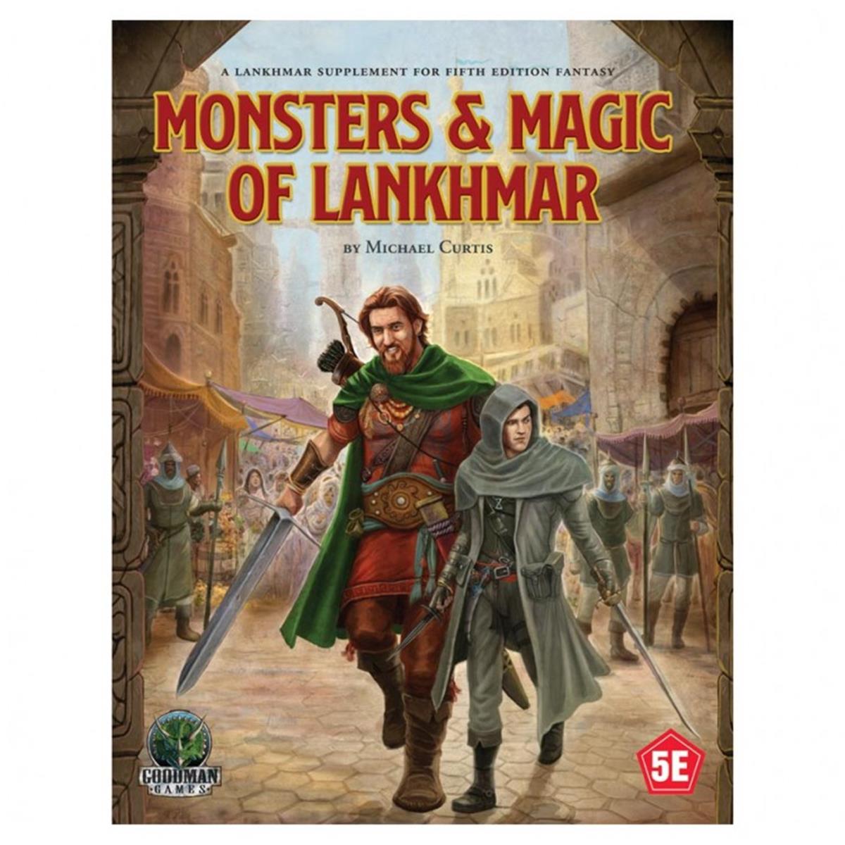 Picture of Goodman Games GMG5560 Dungeons & Dragons 5E Monsters & Magic of Lankhmar Softcover