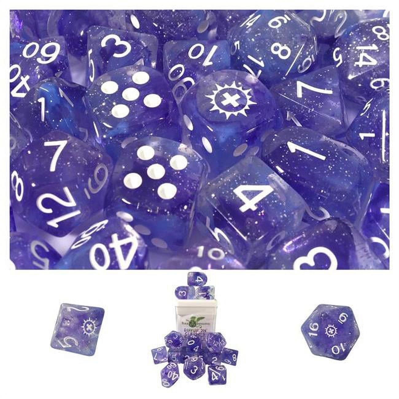 Picture of Role 4 Initiative R4I50523-FC-S Diffusion Clerics Divinity Dice - Set of 15
