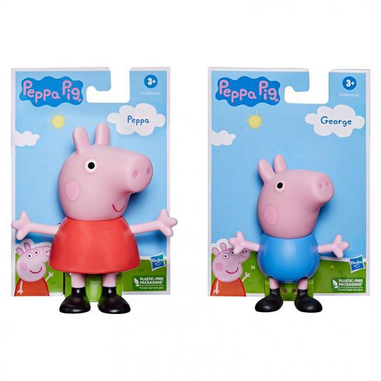 Picture of Hasbro HSBF6155 Peppa Single Figure, Pack of 6