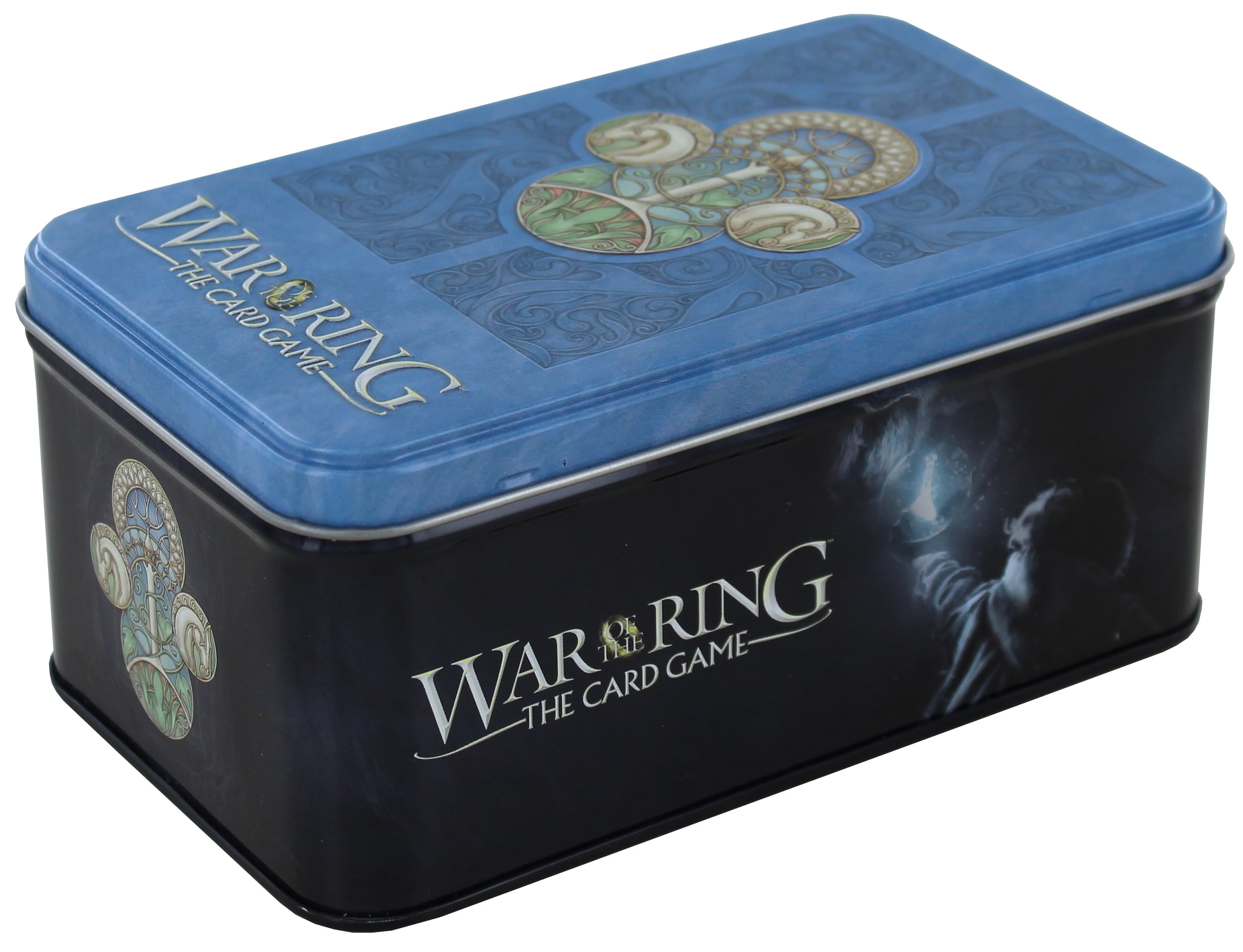 Picture of Ares Games AREWOTR150 Lord & War of the Ring Card Game Box & Sleeves - Free People&#44; Blue