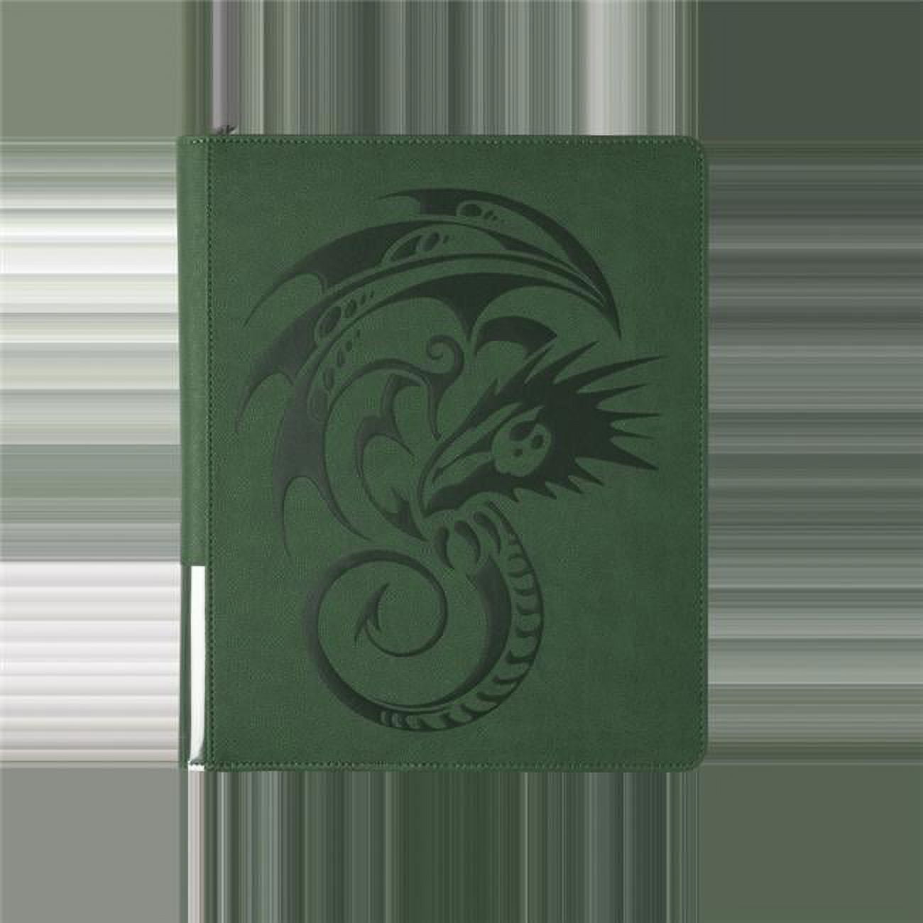 Dragon Shield Zipster Binder, Forest Green