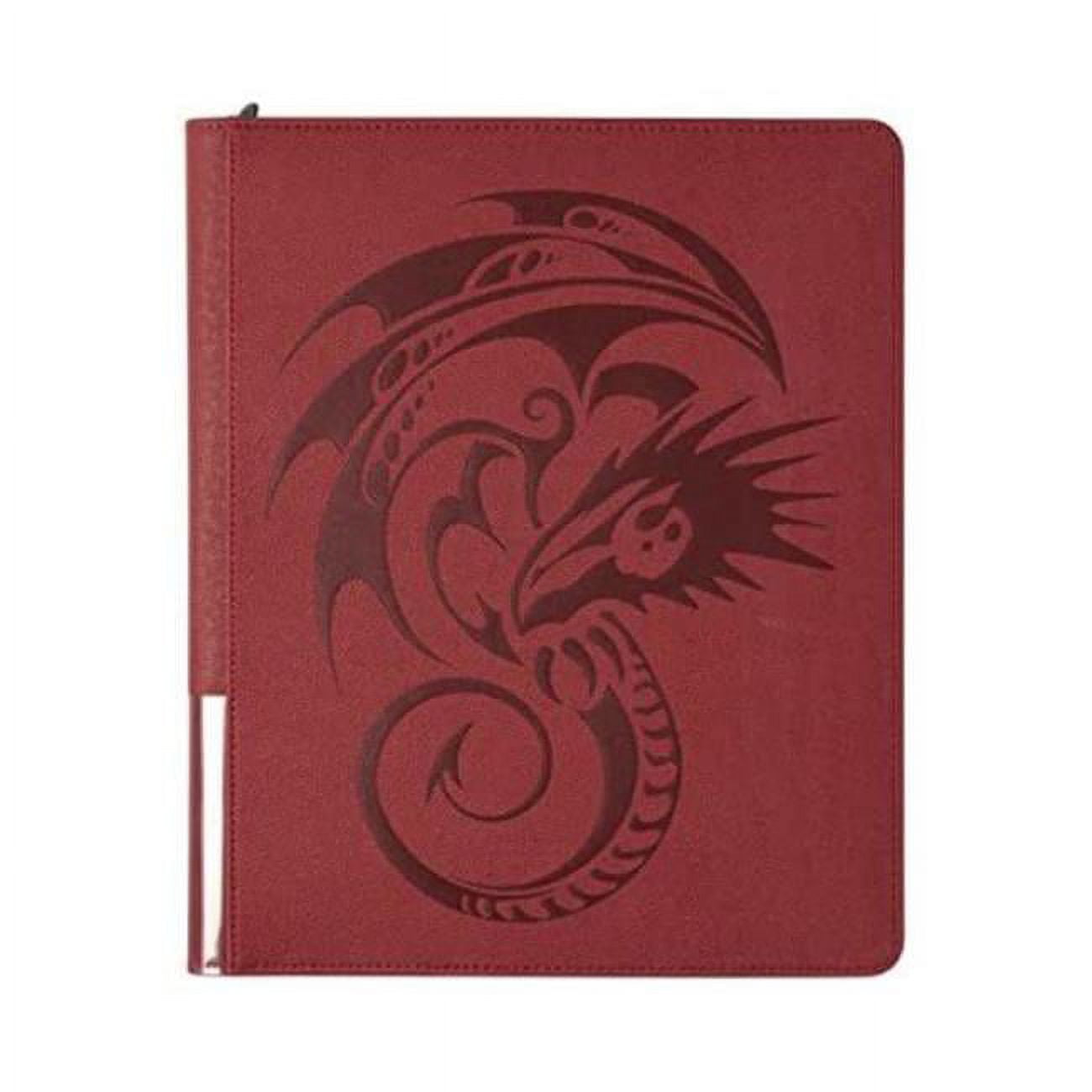 Dragon Shield Zipster Binder, Blood Red