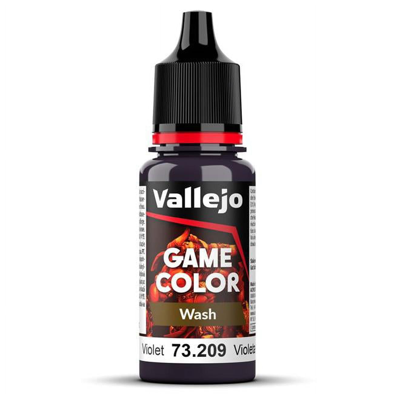 18 ml Game Color Wash Miniature Paint, Violet