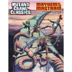 Picture of Goodman Games GMG6224 Mutant Crawl Classics Adventure No.14 Mayhem on the Magtrain Role Playing Game Book