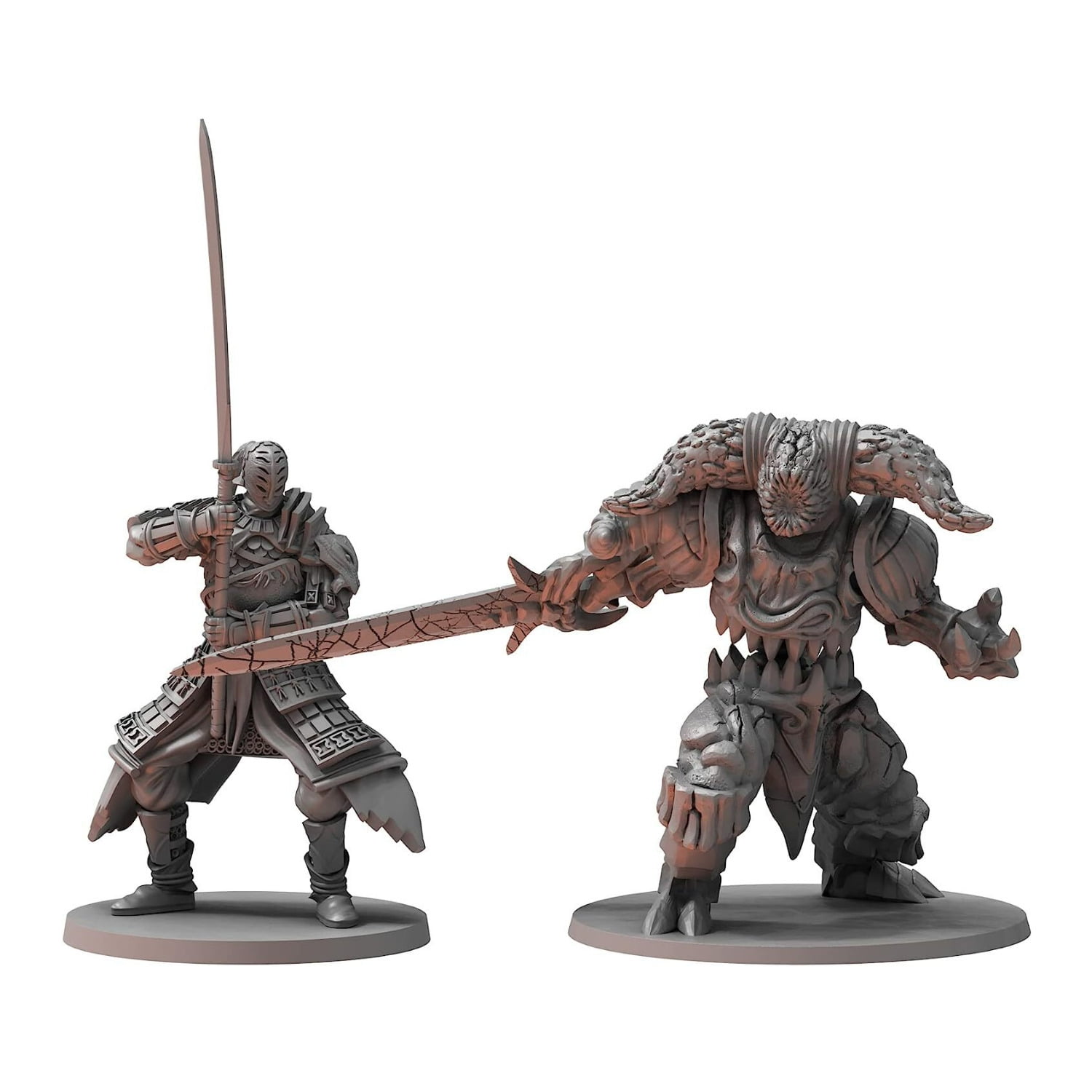 Picture of Steamforged Games STEDS-RPG014 Dark Soul Mini Sir Alonne & Smelter Demon Figurine