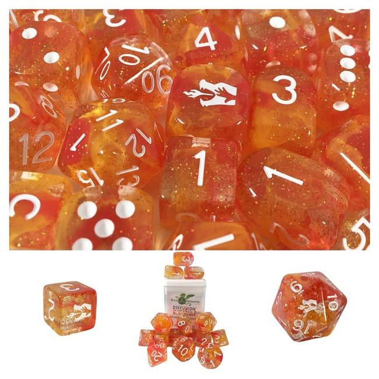 Picture of Role 4 Initiative R4I50530-FC-S Diffusion Sorcerers Bloodline Special Reserve Dice, Set of 15