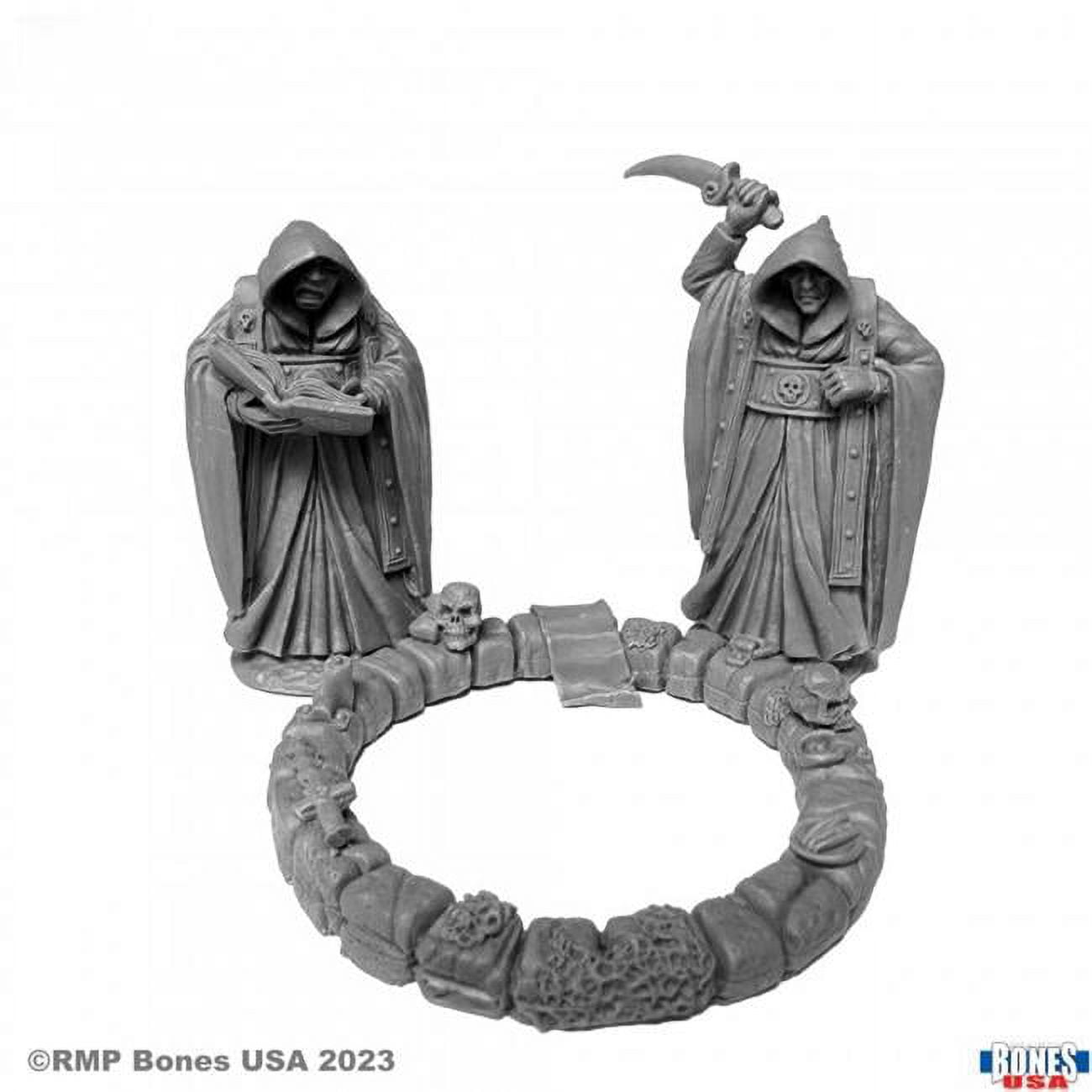 Bones Black - Townsfolks Cultists Miniatures