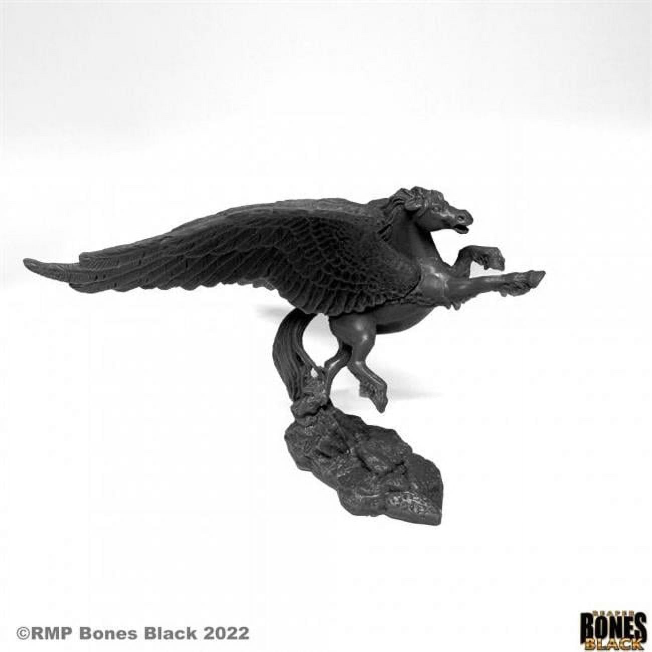 Picture of Reaper Miniatures REM44177 Bones Black Pegasus Miniature