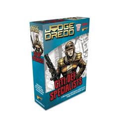 Picture of Warlord Games WRL652410215 28 mm Judge Dredd Citi-Def Specialists Miniatures