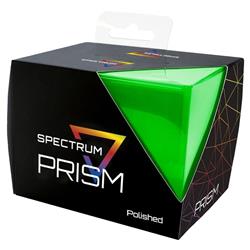 Picture of BCW Diversified BCDDCPRISMLG Spectrum Prism Lime Green Deck Protector