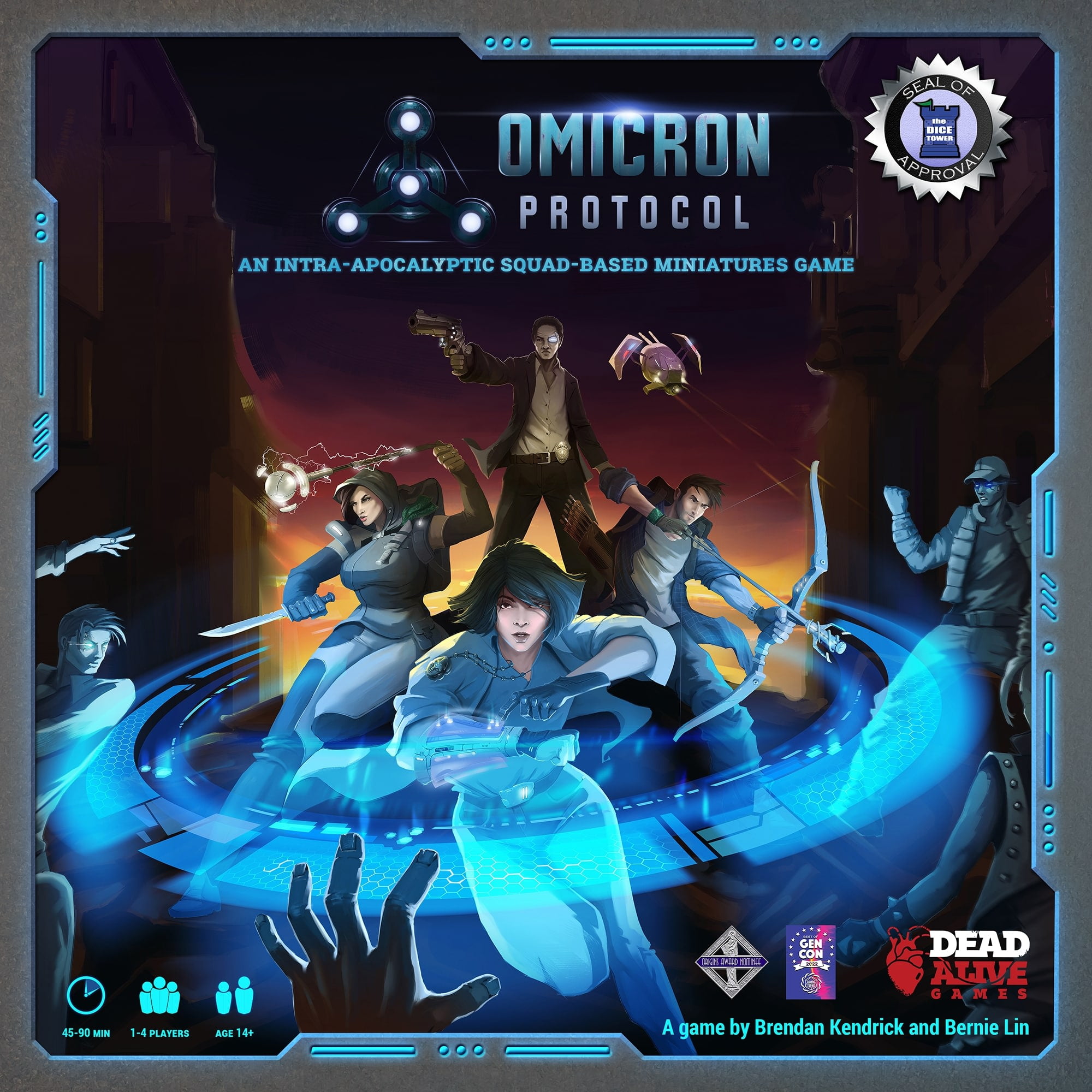 Omicron Protocol Board Game