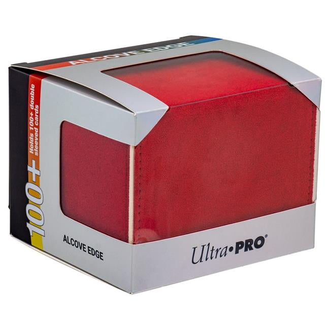 Picture of Ultra Pro ULP15930 Alcove Edge Deluxe Vivid Red Deck Box