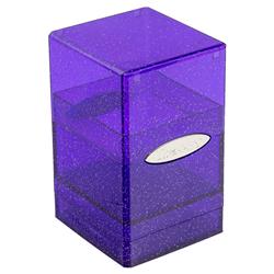 Picture of Ultra Pro ULP16014 Satin Tower Glitter Purple Deck Box